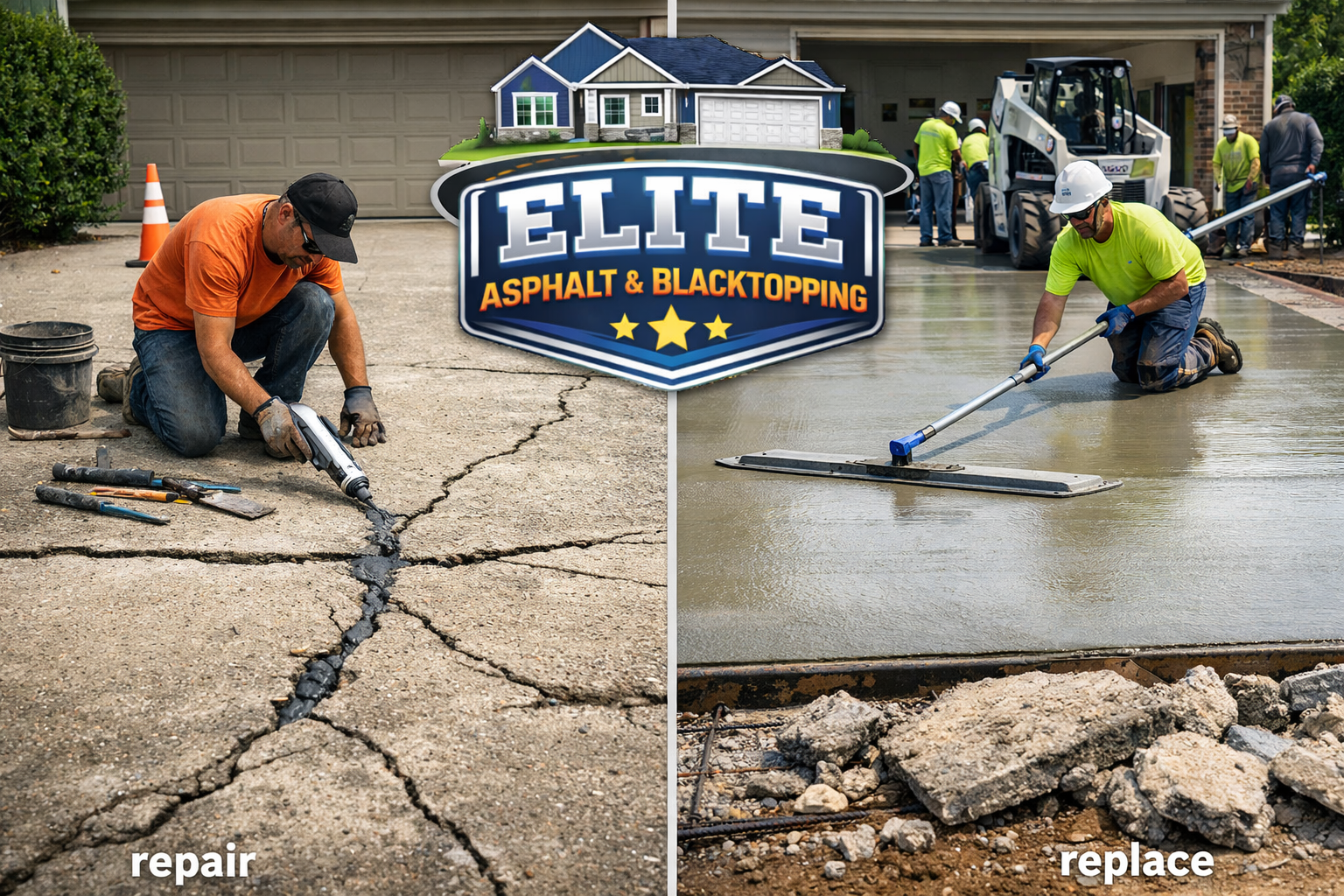 Driveway installation